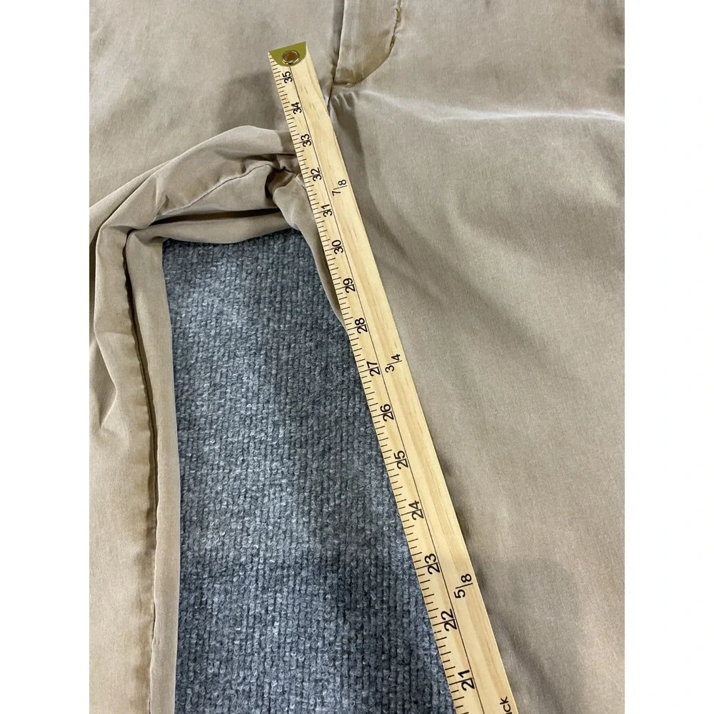 Tommy Bahama Men's Chino Pants 35x34 Khaki Tan Straight Leg Stretch Island Zone